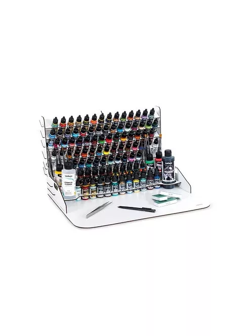 Vallejo munkaállomás – paint rack Vallejo 50x37cm
