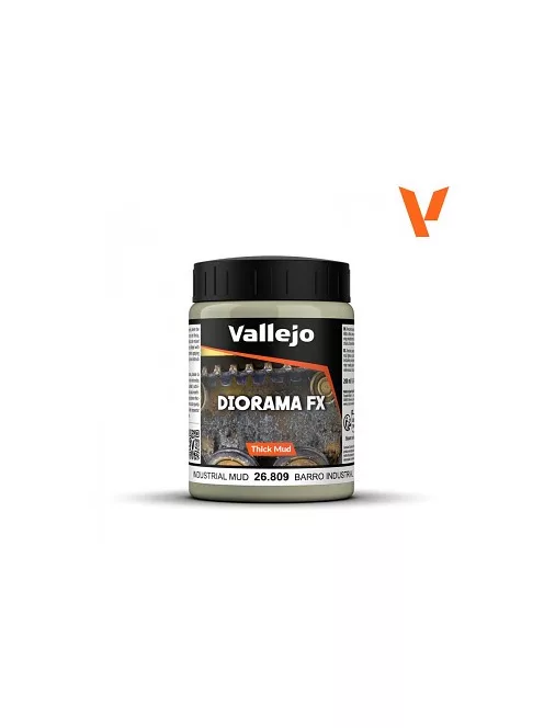 Vallejo Diorama FX 200ml – Industrial Thick Mud