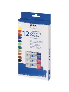 Set of acrylic paints El Greco 12x12ml