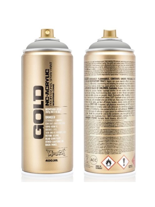 Montana Gold spray festék 400ml – SH9000 Fekete