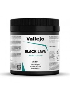 Vallejo Black Lava 500ml black paste