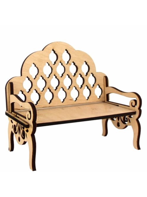 Bútor babákhoz, ülőke 11x6x10cm