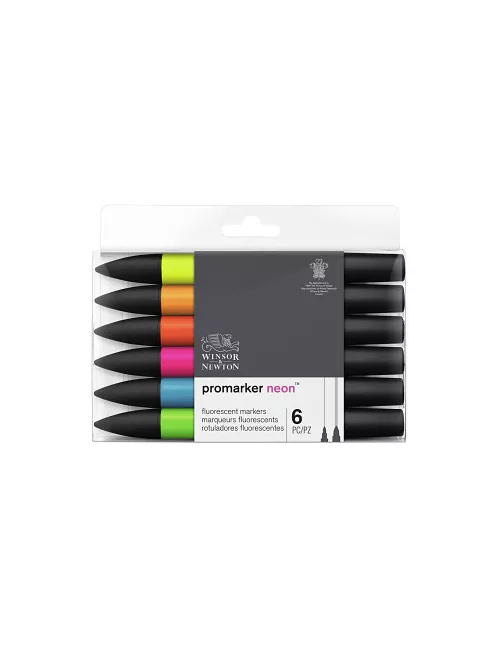 Marker készlet WN Promarker Fluorescent 6 db