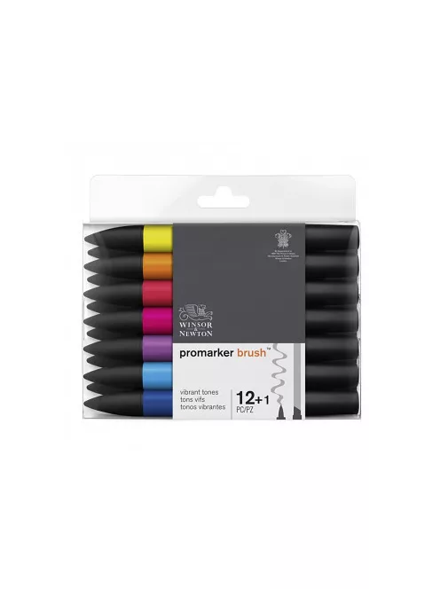 Set of Promarker brush markers 12 pcs Winsor Newton