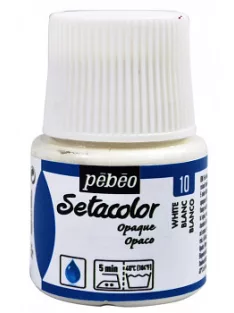 Setacolor fabric paint 45 ml - 10 titanium fehér