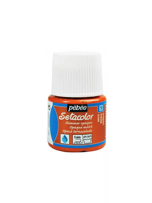 Setacolor textilszín 45 ml - 63 brick orange pearl