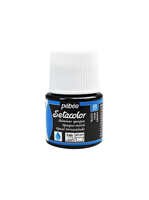 Setacolor textilszín 45 ml - 99 black pearl