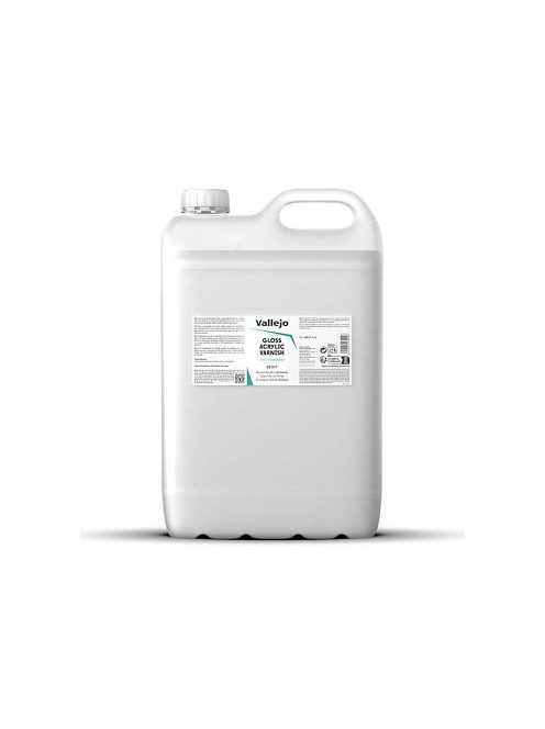Fényes akril lakk Vallejo 5l