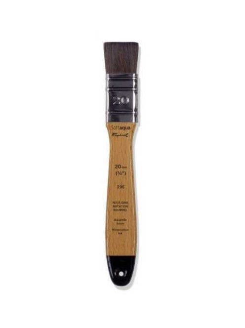 Raphael Softaqua flat watercolor brush méret 20
