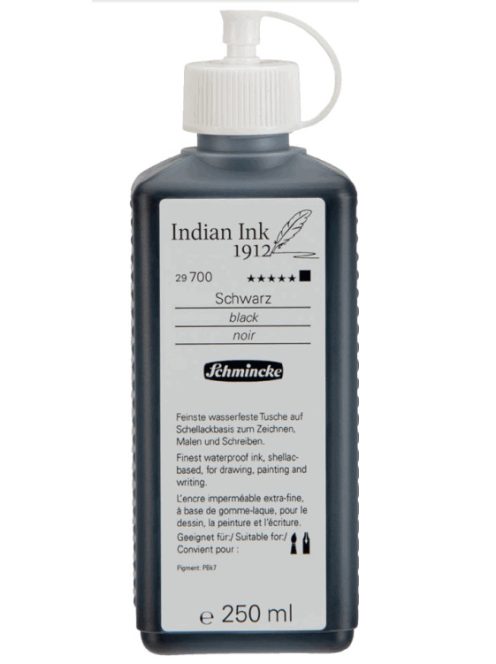 Sellak tinta Schmincke indian ink 1912 250ml