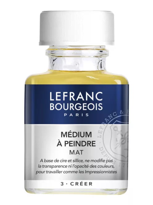 Matte medium for Lefranc oil 75ml