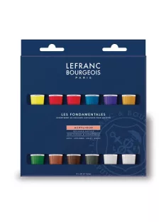 Lefranc akril festék készlet 12x20ml