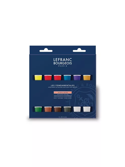 Lefranc akril festék készlet 12x20ml