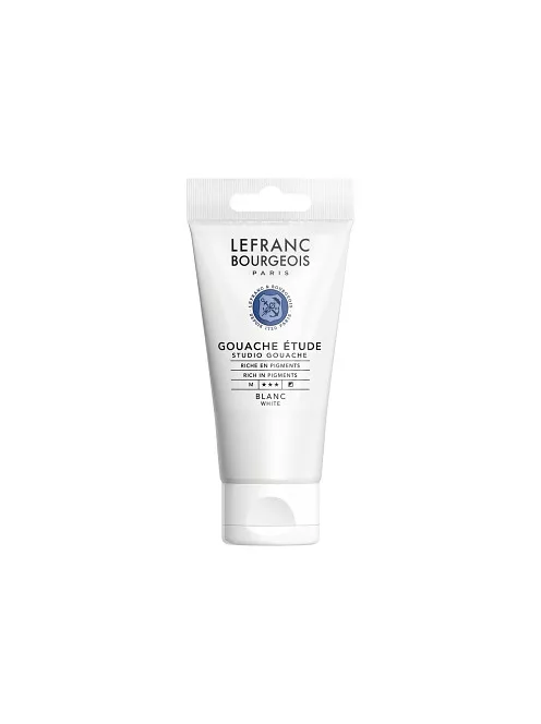 Iskolai gouache festék Lefranc 80ml  Fehér