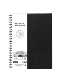 Pad Lefranc Sketchbook A4 spiral binding