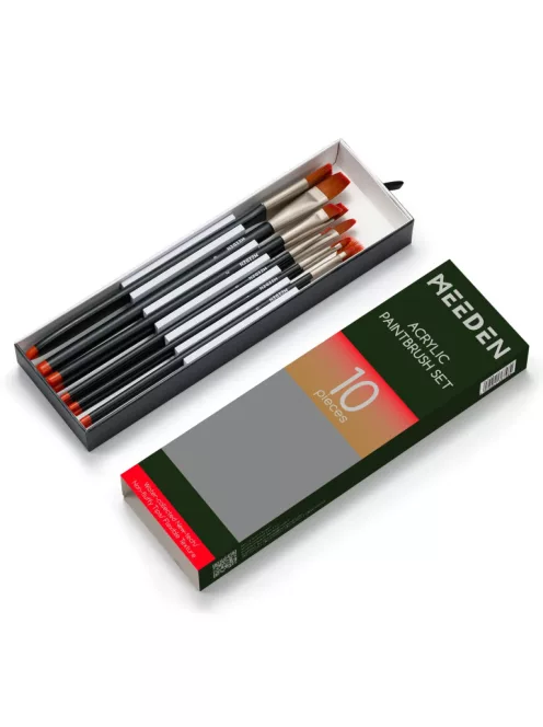 Meeden akril ecsetkészlet 10 db 3058