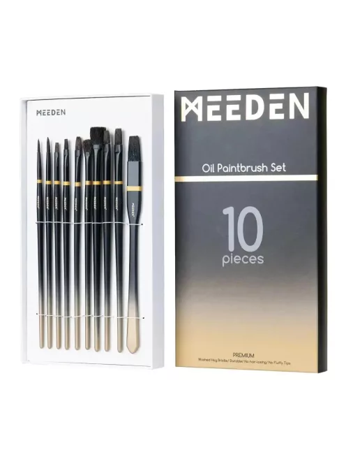 Meeden olaj ecsetkészlet 10db 3060