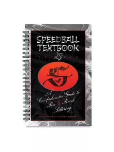 Speedball tankönyv kalligráfia könyv, 120 oldal