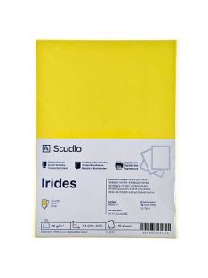 Színes papír A4 80g Irides – sárga 10 lap