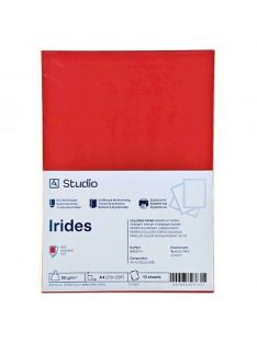 Színes papír A4 80g Irides – piros 10 lap