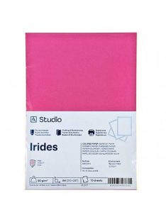 Színes papír A4 80g Irides – rózsaszín 10 lap