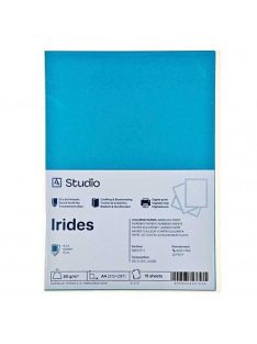 Színes papír A4 80g Irides – kék 10 lap