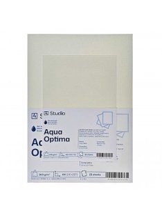 Akvarell papír Aqua Optima 300g A5, 25 lap