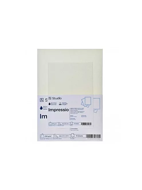 Grafikai papír Impressio 250g A3, 10 lap