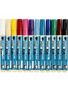 Marker for porcelain and glass firing - gold