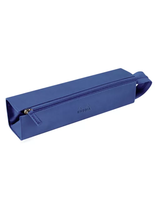 Zippered pencil case Rhodia 5x23cm  zafír