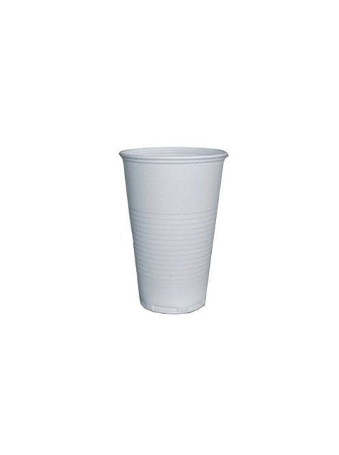 Műanyag eldobható poharak 100 db 0,3l
