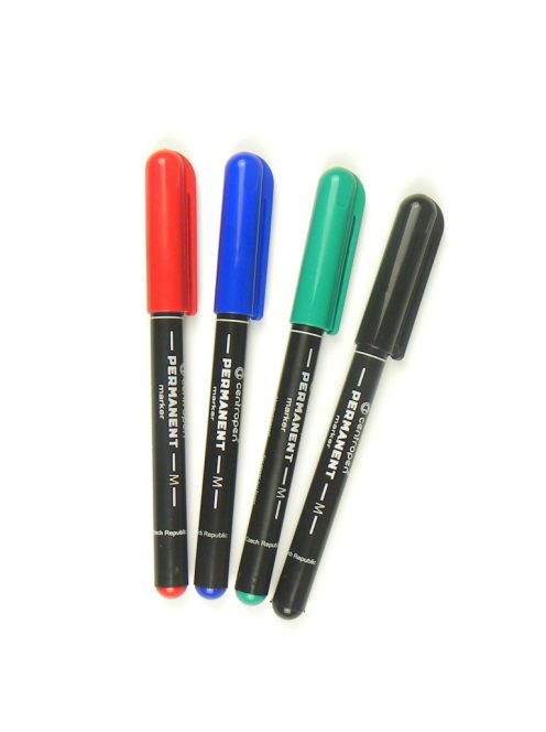 Permanens filctoll 1 mm - piros