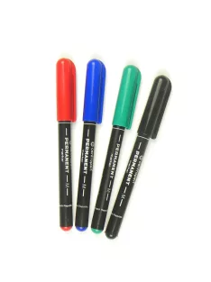 Permanens marker 1mm - kék