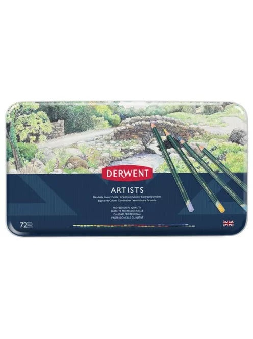 Set coloured pencils Derwent Artists 72 pcs