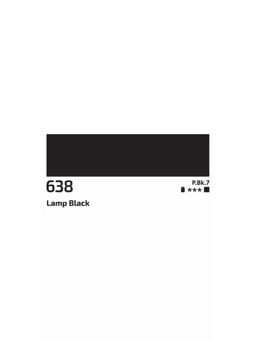 Acrylic paint Rosa 1000ml – 638 lamp black