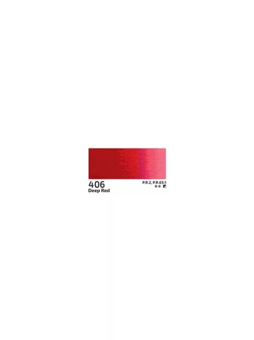Akril festék Rosa 75ml – 406 deep red