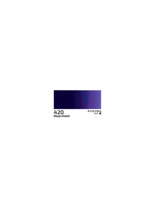 Akril festék Rosa 200ml – 420 deep violet