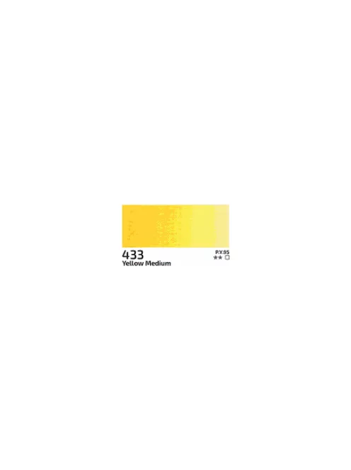 Akril festék Rosa 200ml – 433 yellow medium
