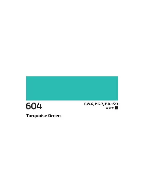 Akril festék Rosa 60ml – 604 türkiz zöld