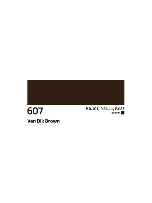Akril festék Rosa 60ml – 607 Van dyck barna