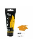 Akril festék Rosa 60ml – 609 világos okkersárga