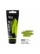 Akril festék Rosa 60ml – 610 sárgás zöld