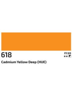 Akril festék Rosa 60ml – 618 kadmium Sötét sárga