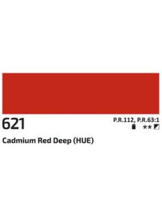 Akril festék Rosa 60ml – 621 kadmium Sötét vörös