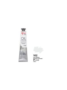 Olajfesték Rosa 45ml – 102 cink fehér