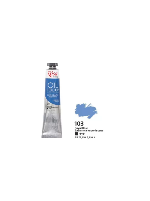 Olajfesték Rosa 45ml – 103 királykék