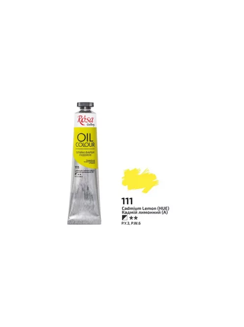 Olajfesték Rosa 45ml – 111 kadmium citrom