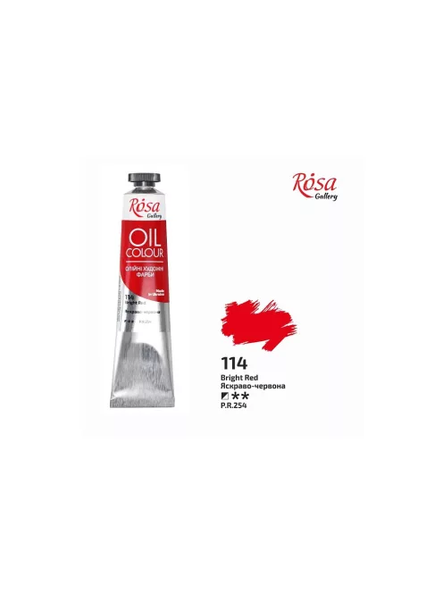 Olajfesték Rosa 45ml – 114 élénk vörös