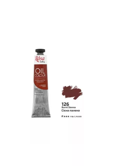 Olajfesték Rosa 45ml – 126 égetett sienna