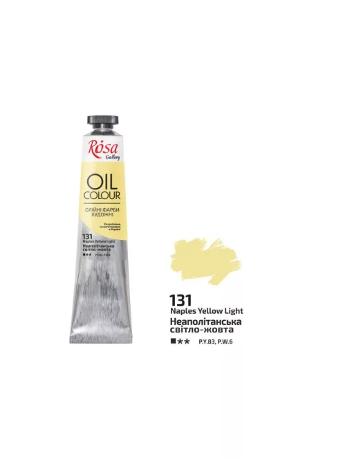 Olajfesték Rosa 45ml – 131 Nápolyi világos rózsaszín
